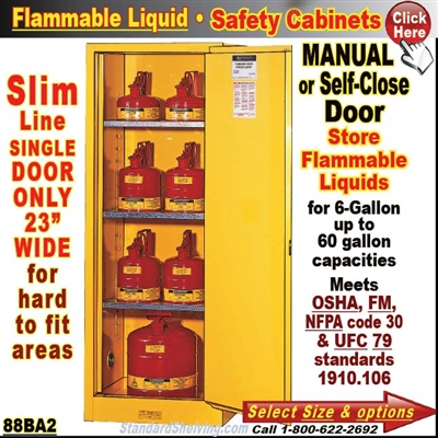 88BA2 / Slim Safety Cabinet