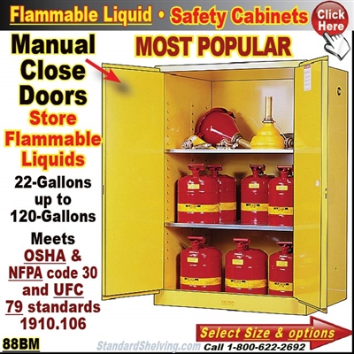 88BM / Flammable Safety Cabinets