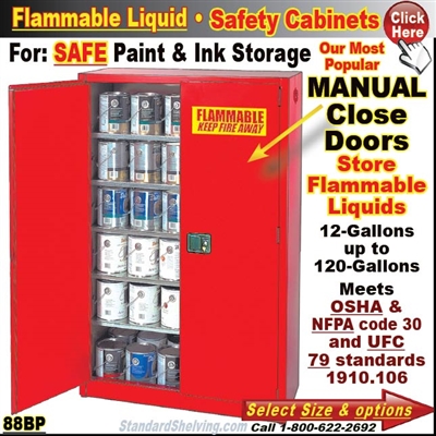 88BP / Flammable Safety Cabinets