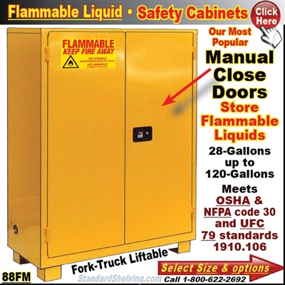 88FM / Flammable Safety Cabinets