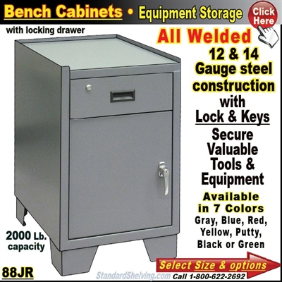 88JR / Heavy-Duty Bench Storage Cabinet