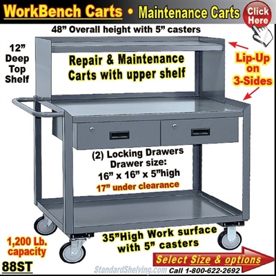 88ST / 2-Drawer Maintenance Bench Cart