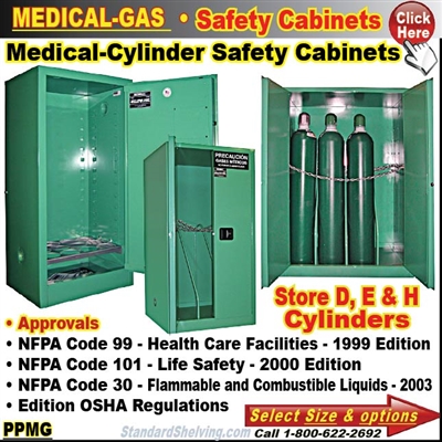 PPMG / Medical Gas Safety Cabinets