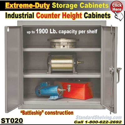 ST020 / Extreme-Duty Counter Height Storage Cabinets