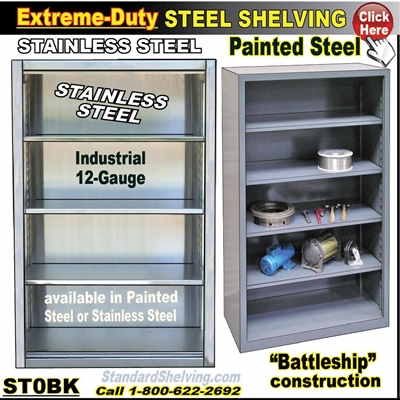 ST0BK / Extreme Duty Steel Bookcase