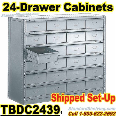 (24039) 24-Drawer Steel Parts Cabinets / TBDC2439