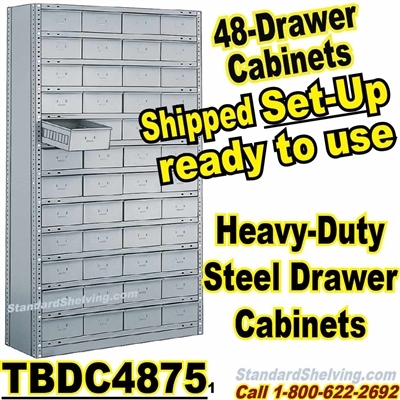(48075) 48-Drawer Steel Parts Cabinets / TBDC4875