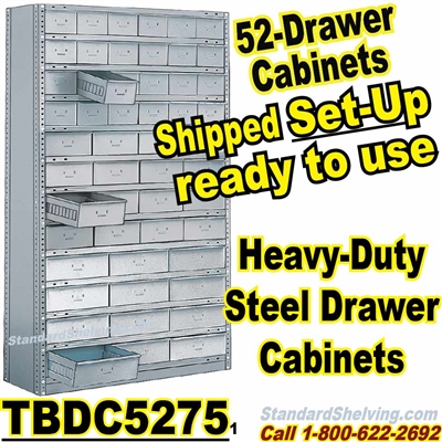 (52075) 52-Drawer Steel Parts Cabinets / TBDC5275