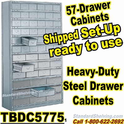 (57075) 57-Drawer Steel Parts Cabinets / TBDC5775